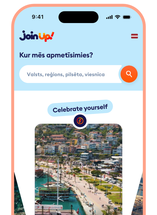 JoinUp Mobile Application illustration